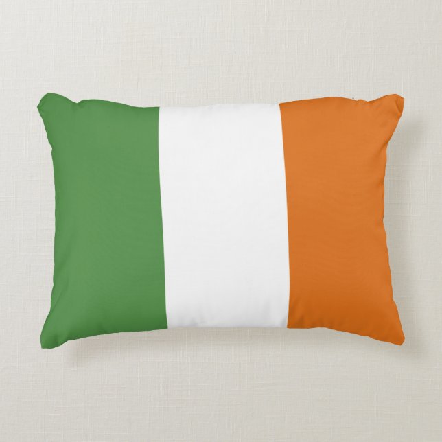 Ireland flag decorative cushion (Front)