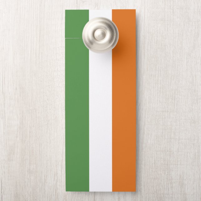 Ireland flag door hanger (On Knob)
