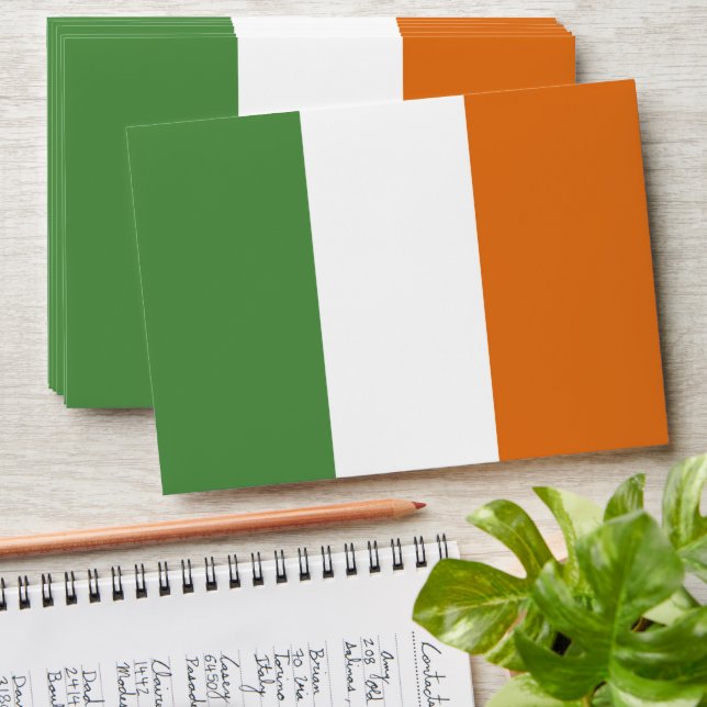 Ireland flag envelope (Stacked)