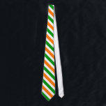 ireland flag for the irish tie<br><div class="desc">ireland flag stripes for the irish</div>