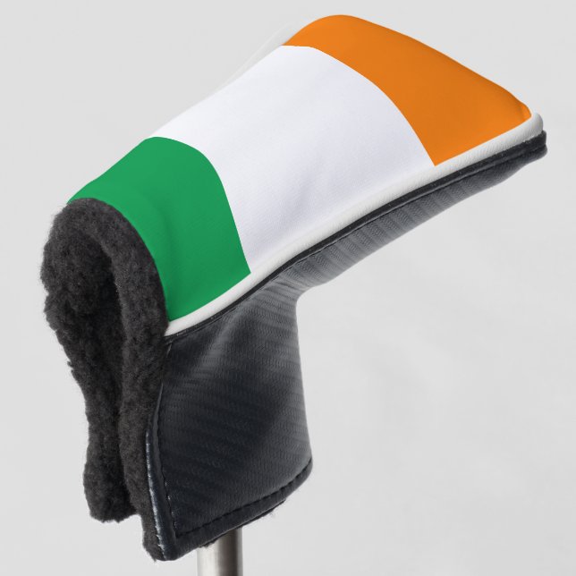 Ireland Flag Golf Head Cover (3/4 Front)