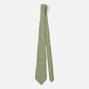 Ireland Flag Honeycomb Tie