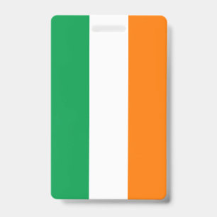 Ireland Flag ID Badge
