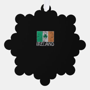 Ireland Flag Ireland Flag Irish Flags for Men and Tree Decoration Card