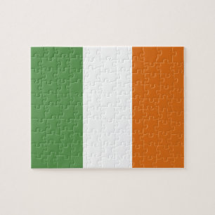 Ireland flag jigsaw puzzle