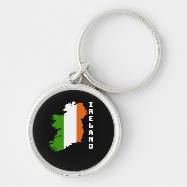 Ireland Flag Key Ring (Front)