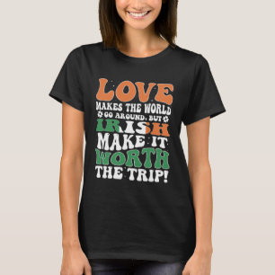 Ireland Flag Men & Women Cute Til Irish T-Shirt
