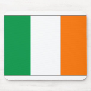 Ireland flag mouse pad