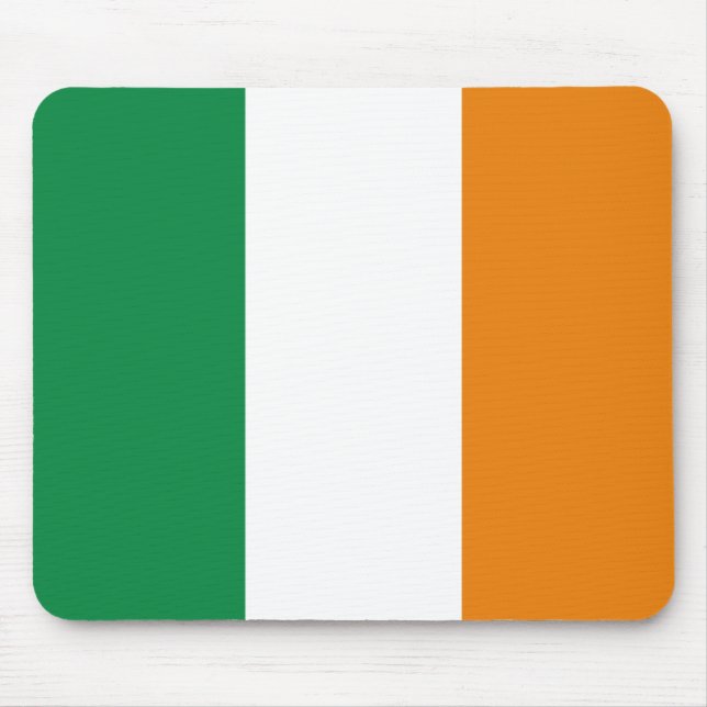 Ireland Flag Mousepad (Front)