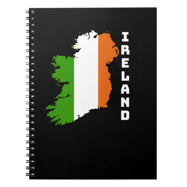 Ireland Flag Notebook (Front)