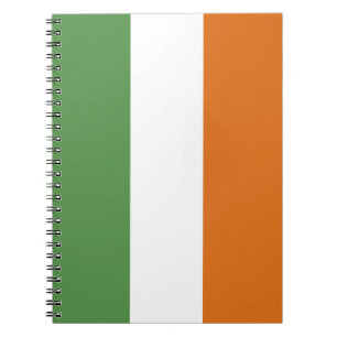 Ireland flag notebook