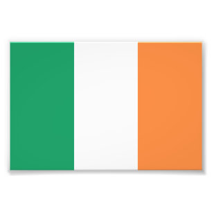 Ireland Flag Photo Print