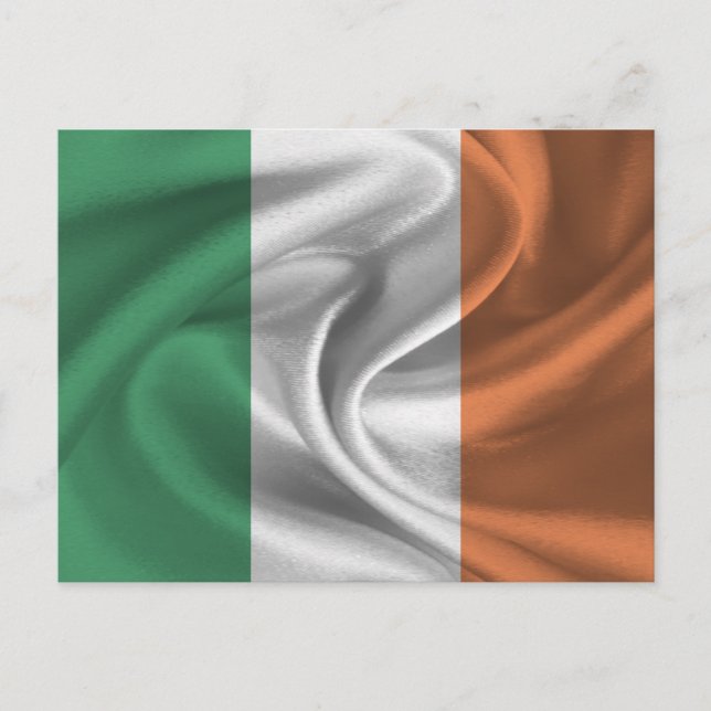 Ireland Flag Postcard (Front)