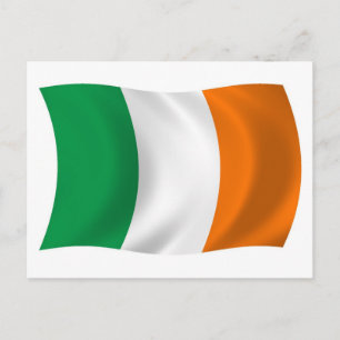 Ireland Flag Postcard
