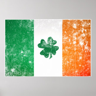 Ireland Flag Poster