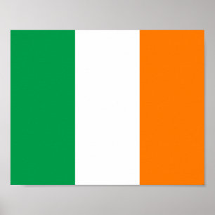 Ireland Flag Poster