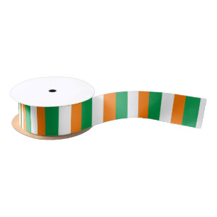 ireland-Flag Satin Ribbon
