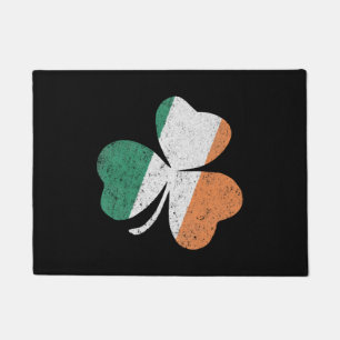 Ireland Flag Shamrock St Patrick'S Day Doormat