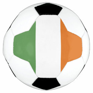 Ireland flag soccer ball