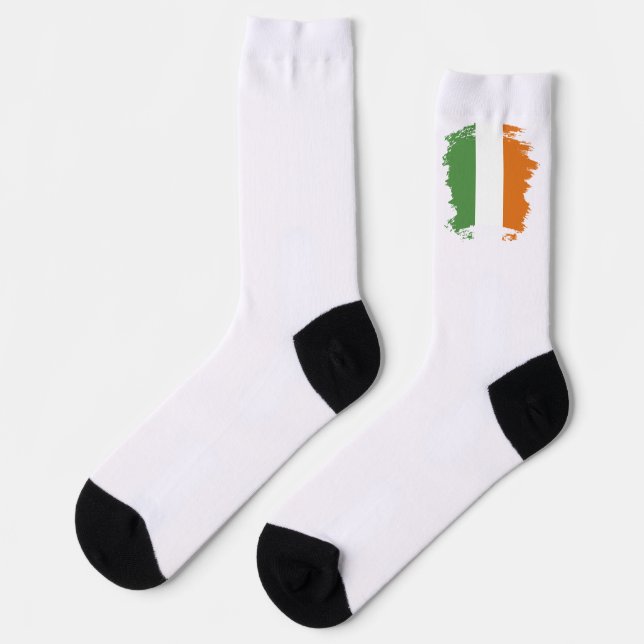 Ireland flag socks (Left)
