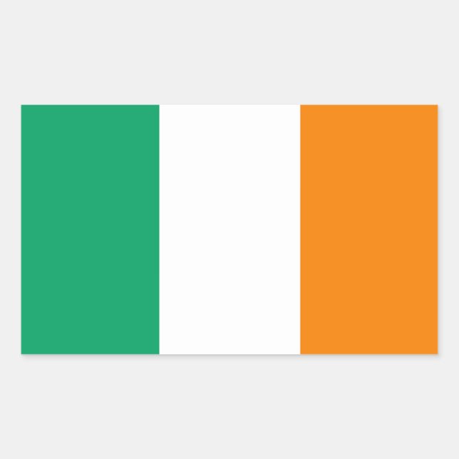 Ireland Flag Sticker (Front)