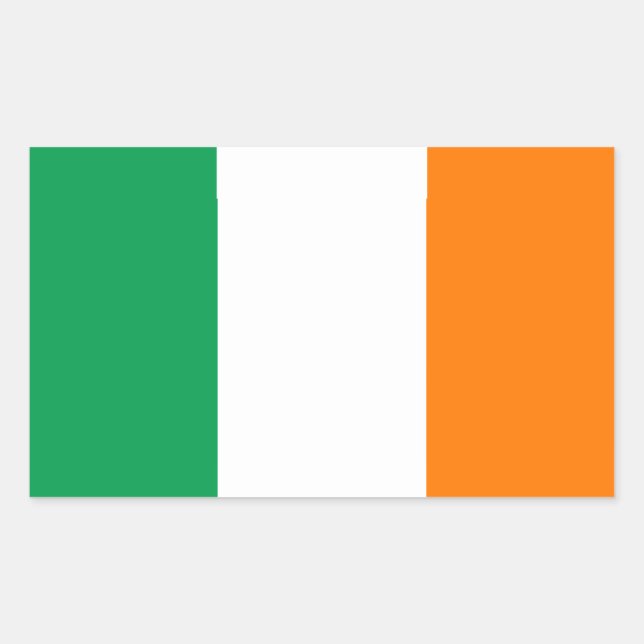 Ireland Flag Sticker (Front)
