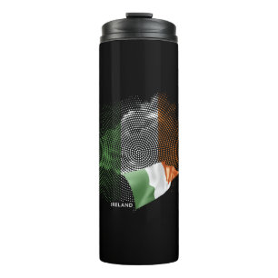 Ireland flag thermal tumbler