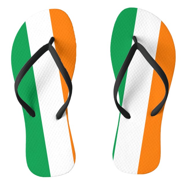 Ireland Flag Thongs (Footbed)