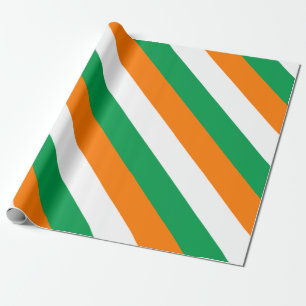 Ireland Flag Wrapping Paper