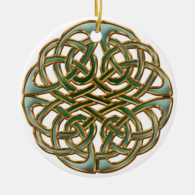 Ireland forever ceramic tree decoration (Front)