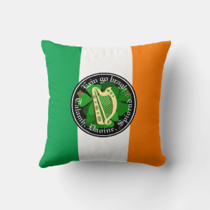 Ireland forever/Erin go bragh/a land/people/spirt Cushion