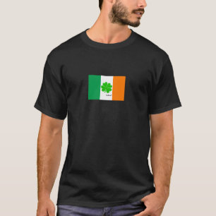 Ireland & four leaf clover, Irish flag /sport fans T-Shirt