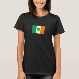 Ireland & four leaf clover, Irish flag /sport fans T-Shirt