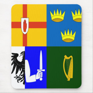Ireland Four provinces Mouse Pad