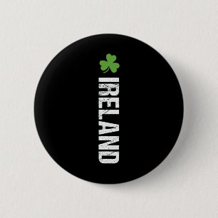 Ireland Gift Flag Ireland Vintage St. Patricks Day 6 Cm Round Badge