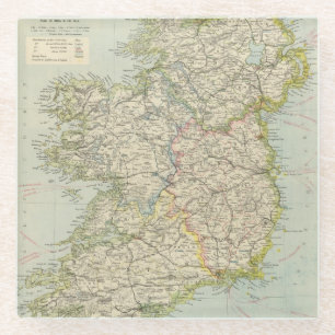 Ireland Glass Coaster