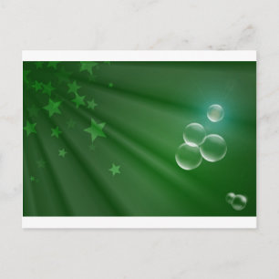Ireland Green Pattern Art Peace Love Destiny Postcard