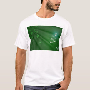 Ireland Green Pattern Art Peace Love Destiny T-Shirt