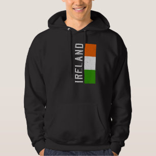 Ireland Heritage Pride Country Support Irish Flag Hoodie