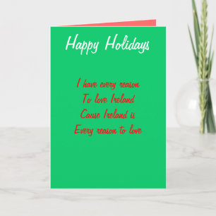 Ireland holiday cards