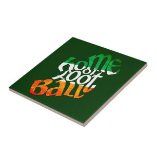 Ireland Home of Football GAA Ceramic Tile