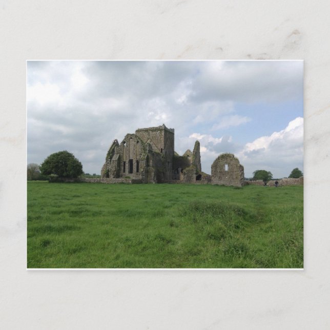 Ireland Hore Abbey Irish Ruins Rock of Cashel Postcard (Front)