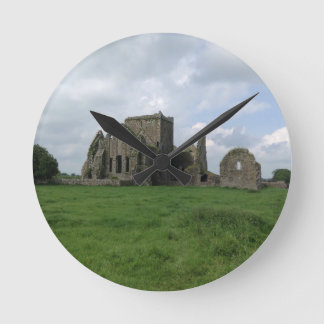 Ireland Hore Abbey Irish Ruins Rock of Cashel Round Clock