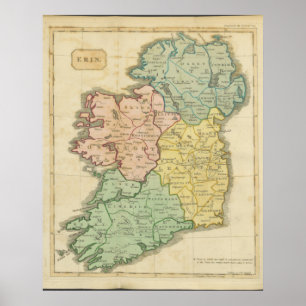 Ireland in 1810 poster
