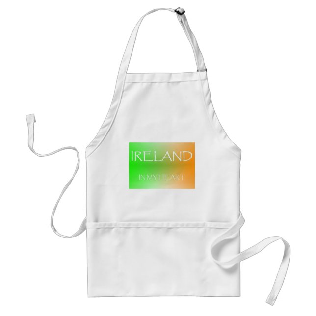 IRELAND IN MY HEART apron (Front)