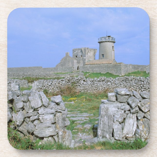 Ireland, Inishmore, Aran Island, Dun Aengus Fort Coaster (Front)
