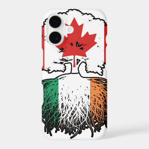 Ireland Irish Canadian Canada Tree Roots Flag