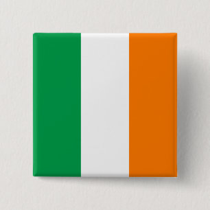 Ireland (Irish) Flag 15 Cm Square Badge