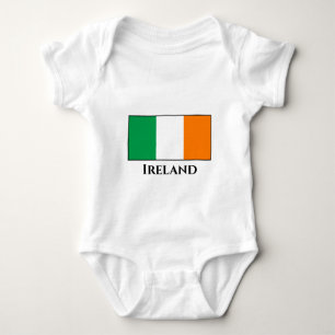 Ireland (Irish) Flag Baby Bodysuit