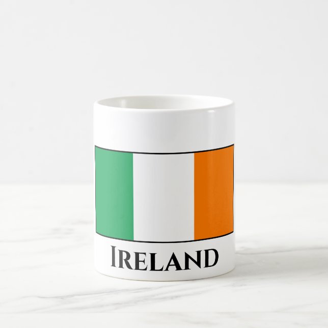 Ireland (Irish) Flag Coffee Mug (Center)
